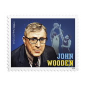 《John Wooden》邮票图像