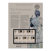《The Underground Railroad》美国纪念邮票图像