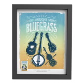 《Bluegrass》裱框邮票图像