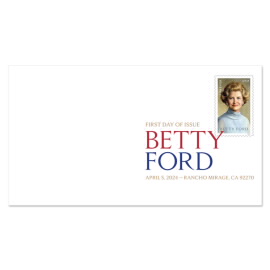 《Betty Ford》数码彩色邮戳