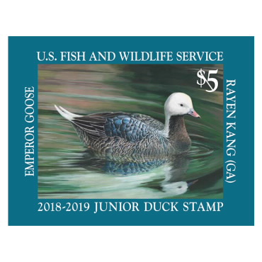 2018-2019 年 Jr Duck Emperor Goose 邮票