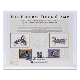 2021 - 2022《Migratory Bird》邮票艺术家纪念卡