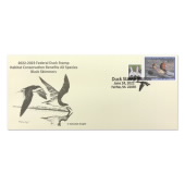 《Redhead Duck》 2022-2023 《Black Skimmers》纪念邮戳图像