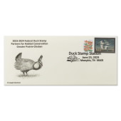 Tundra Swans 2023-2024《Greater Prairie-Chicken》纪念邮戳图像