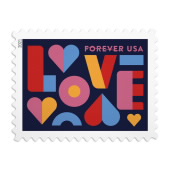 《Love》邮票图像