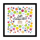 Let's Celebrate！裱框邮票艺术图像