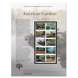《American Gardens》美国纪念邮票