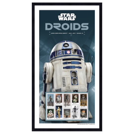 《Star Wars™ Droids R2-D2》裱框邮票