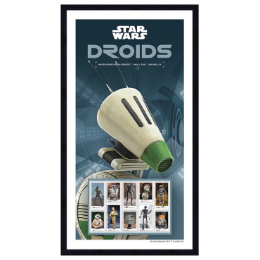 《Star Wars™ Droids D-O》裱框邮票