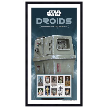 《Star Wars™ Droids Gonk Droid》裱框邮票