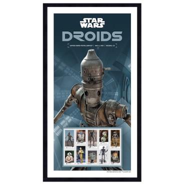 《Star Wars™ Droids IG-11》裱框邮票