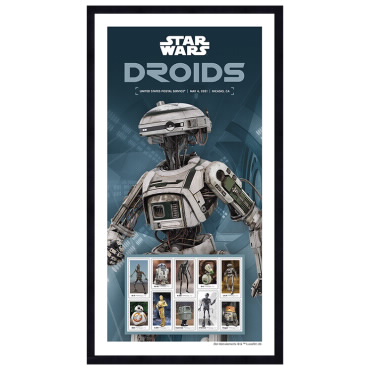 《Star Wars™ Droids L3-37》裱框邮票