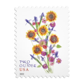 《Sunflower Bouquet》邮票