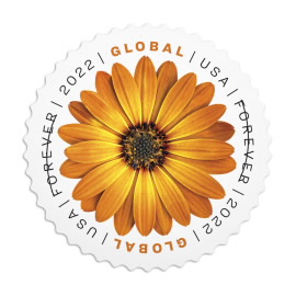 Global: 《African Daisy》邮票