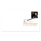 《Pete Seeger》 数码彩色邮戳图像