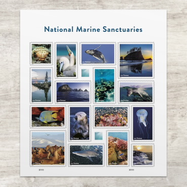 《National Marine Sanctuaries》邮票