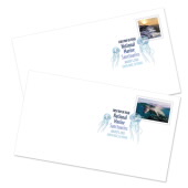《National Marine Sanctuaries》数码彩色邮戳图像