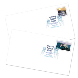 《National Marine Sanctuaries》数码彩色邮戳