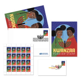 《Kwanzaa》邮票典礼仪式纪念品
