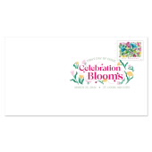 《Celebration Blooms》数码彩色邮戳图像