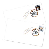 《Espresso Drinks》数码彩色邮戳图像