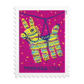 Piñatas！邮票图像