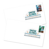 《Snow Globes》数码彩色邮戳图像