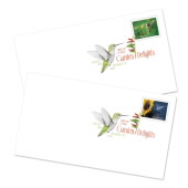 《Garden Delights》数码彩色邮戳图像