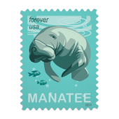 《Save Manatees》邮票图像