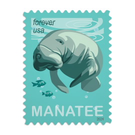 Save Manatees Stamps