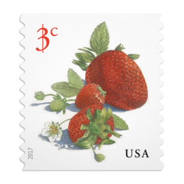 《Strawberries》邮票