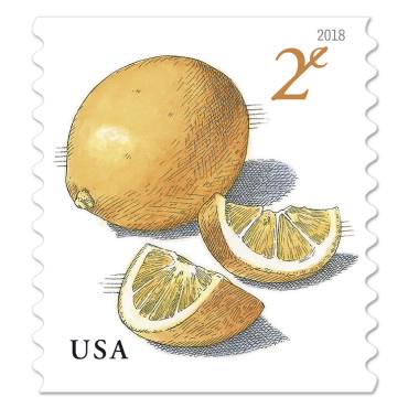 《Meyer Lemons》邮票