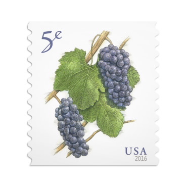 《Grapes》邮票