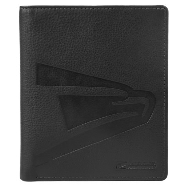 皮革护照钱包：黑色（Sonic Eagle™）