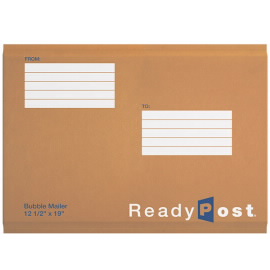 ReadyPost 19 英寸（长）x 12-1/2 英寸（高）泡沫塑料信封
