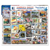 《America Smiles》邮票 - 1,000 片拼图图像