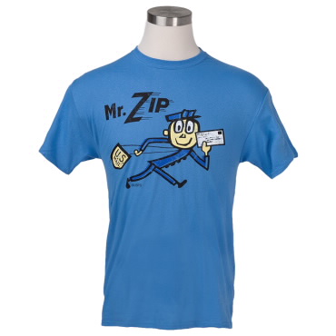 Mr. ZIP® 的 T-Shirt - 蓝色
