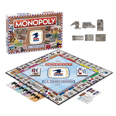 MONOPOLY®（大富豪游戏）：美国邮票版
