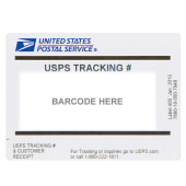 USPS 追踪® 标签图像