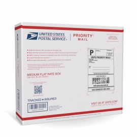 Priority Mail® Forever 预付统一邮资中型包装盒 – 2 – PPFRB2