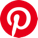 Pinterest 社交媒体图标的图像。